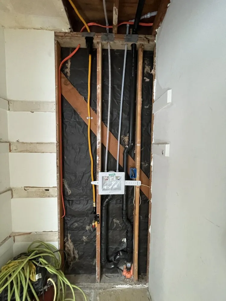 Slide of Broke Plumbing