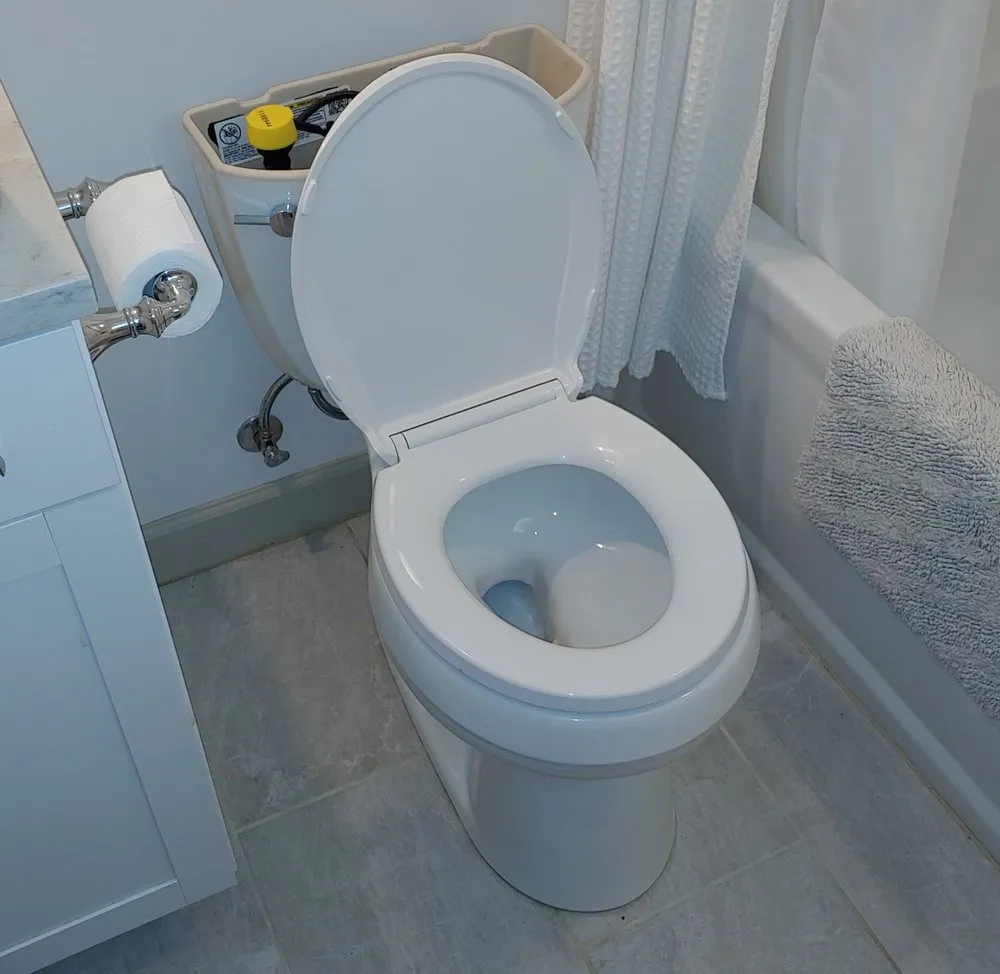 Slide of Broken Pipe Plumbing