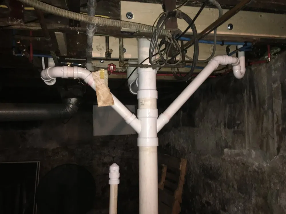 Slide of Broken Plumbing & Drain Cleaning