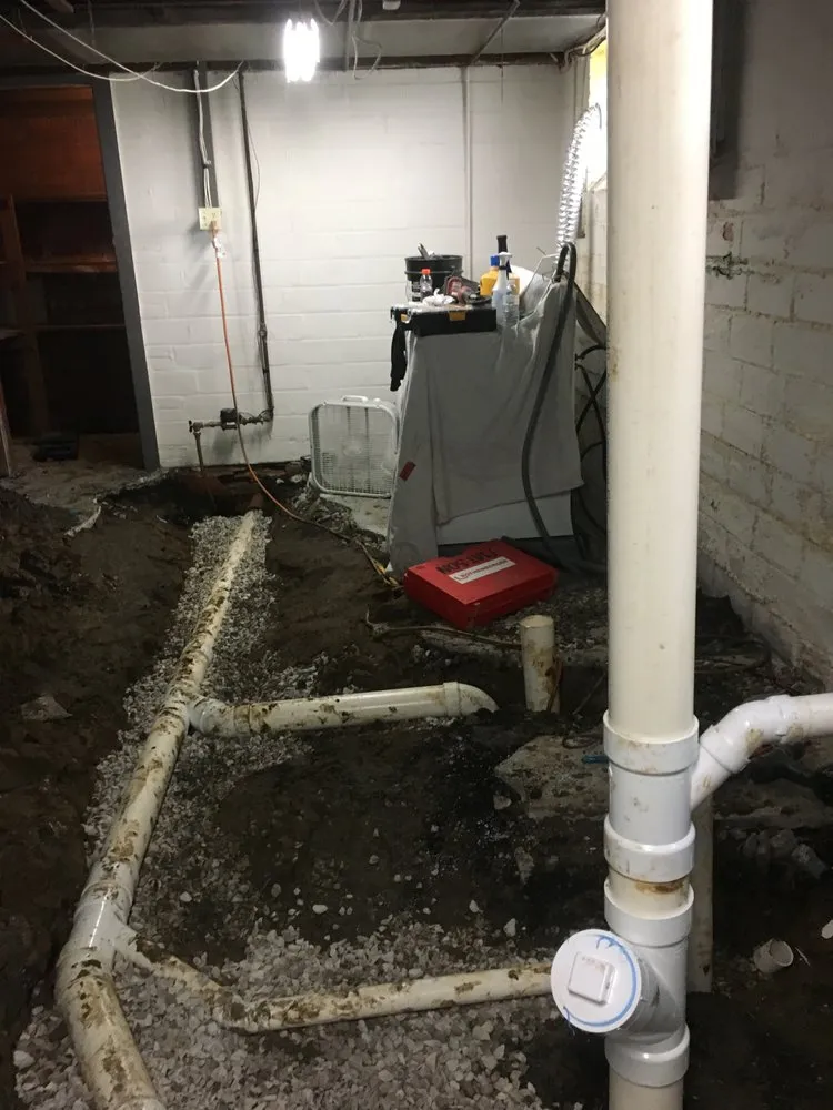 Slide of Broken Plumbing & Drain Cleaning