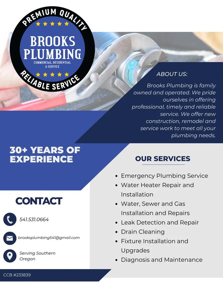 Slide of Brooks Plumbing