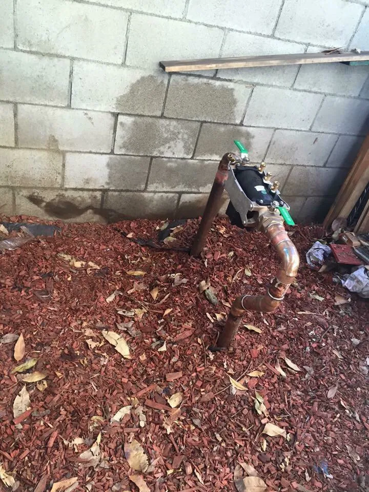 Slide of Brown Brothers Backflow Testing