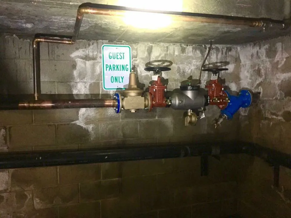 Slide of Brown Brothers Backflow Testing