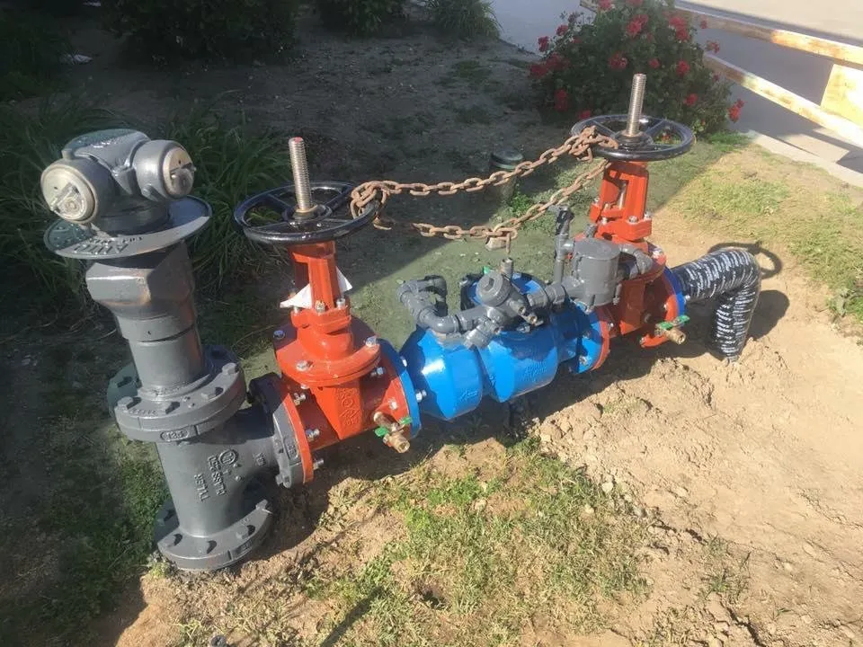 Slide of Brown Brothers Backflow Testing