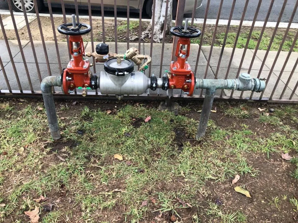 Slide of Brown Brothers Backflow Testing