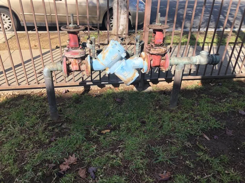 Slide of Brown Brothers Backflow Testing