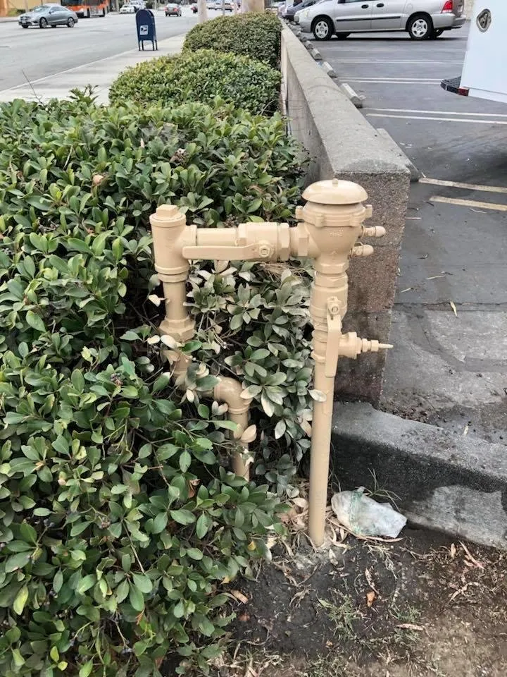 Slide of Brown Brothers Backflow Testing