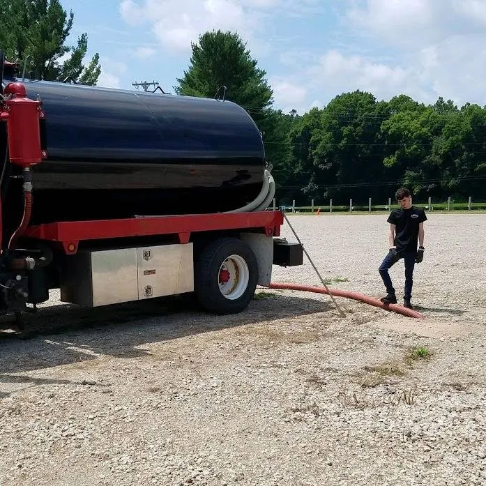 Slide of Brown Drain Service