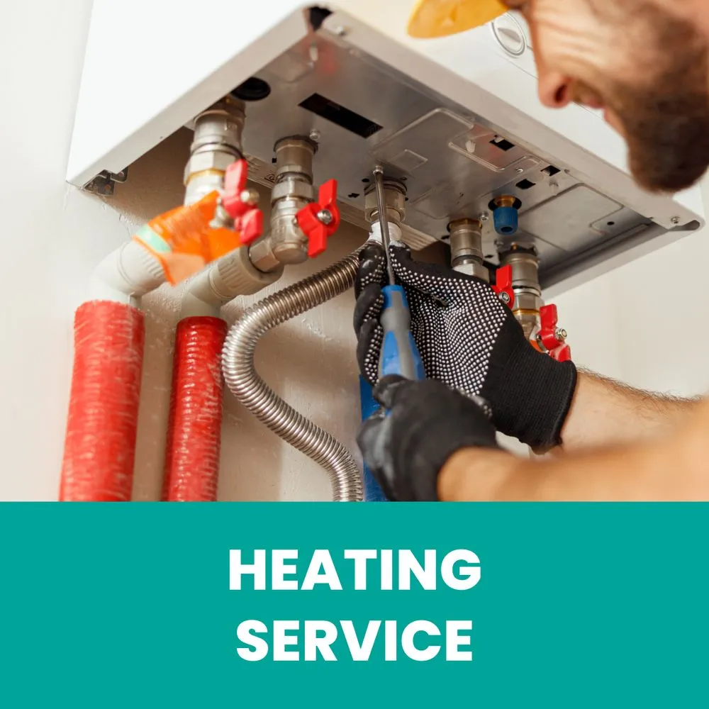 Slide of Brown Heating, Cooling, and Plumbing