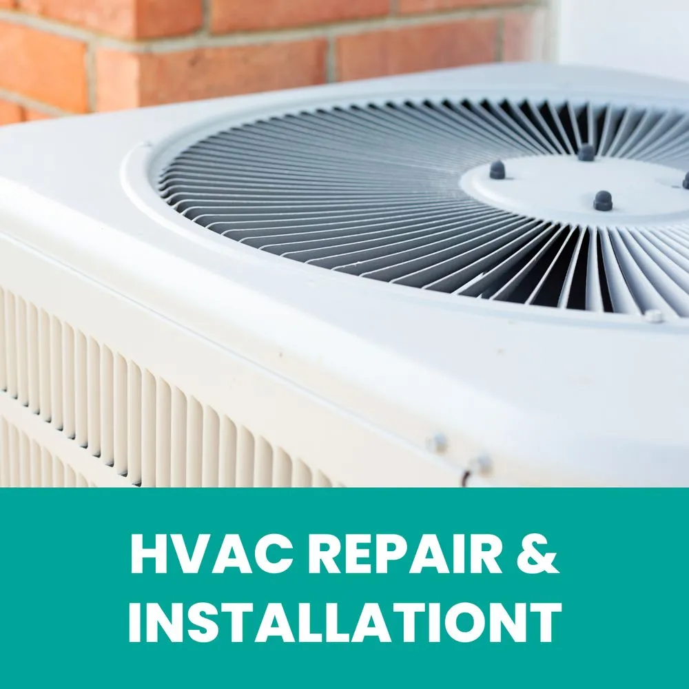 Slide of Brown Heating, Cooling, and Plumbing