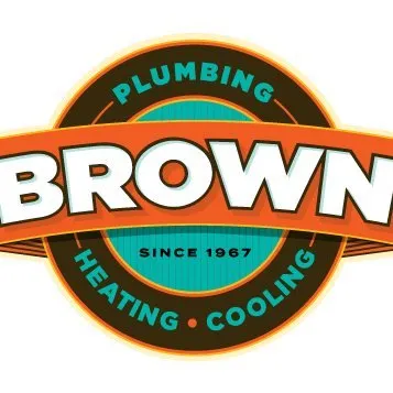 Slide of Brown Heating, Cooling, and Plumbing