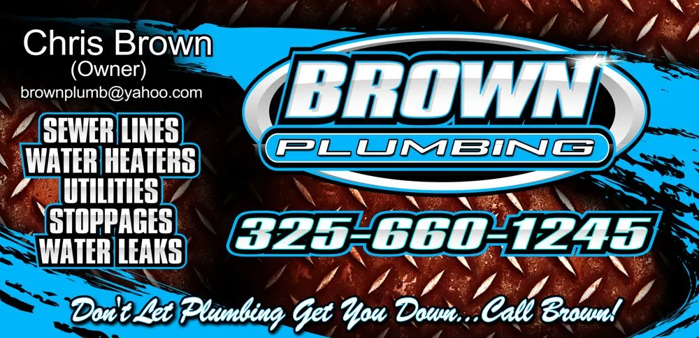 Slide of Brown Plumbing