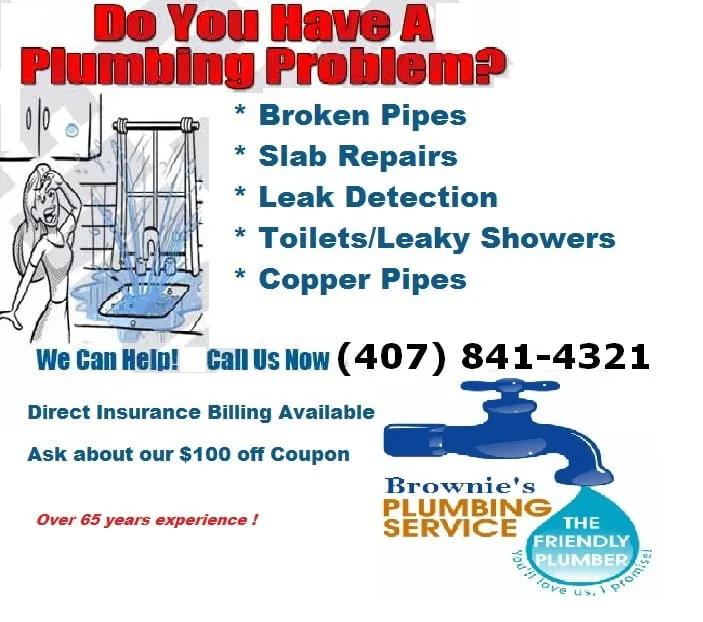 Affordable water heater service for homes in Orlando, FL by Brownies Septic and Plumbing