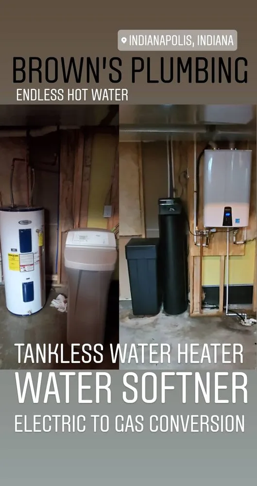 Slide of Browns Plumbing Service