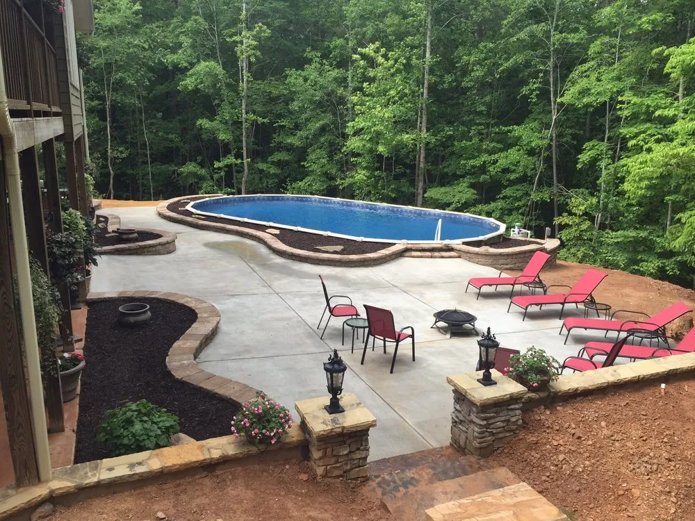 Slide of Brown's Pools and Spas