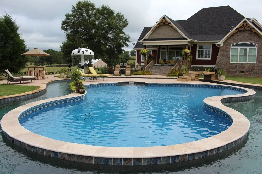 Slide of Brown's Pools and Spas