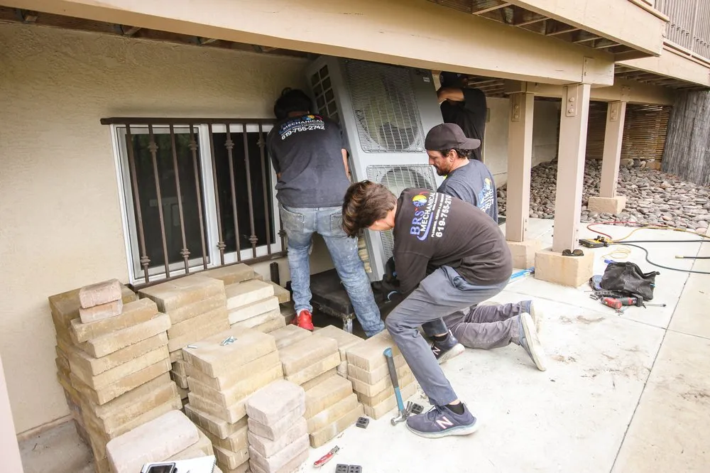 Slide of BRS Mechanical Heating & Cooling