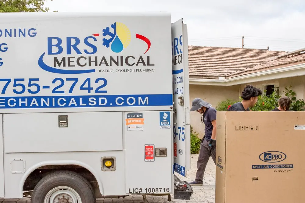 Slide of BRS Mechanical Heating & Cooling