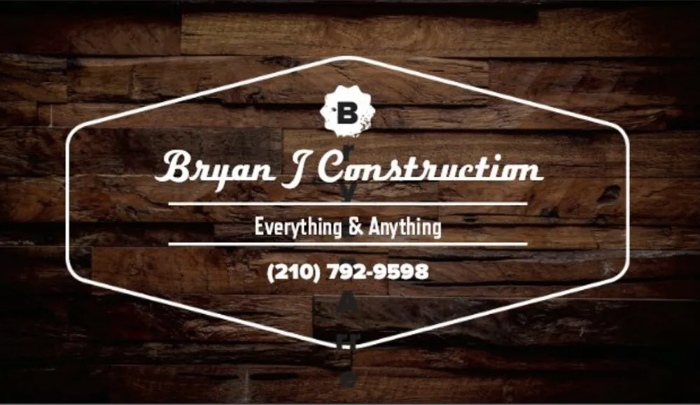Slide of Bryan J Construction