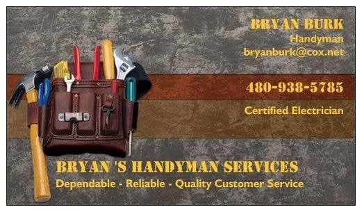 Bryan's Handyman Service Logo
