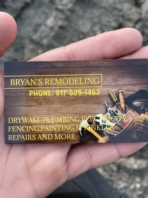 Bryan's Remodeling Logo