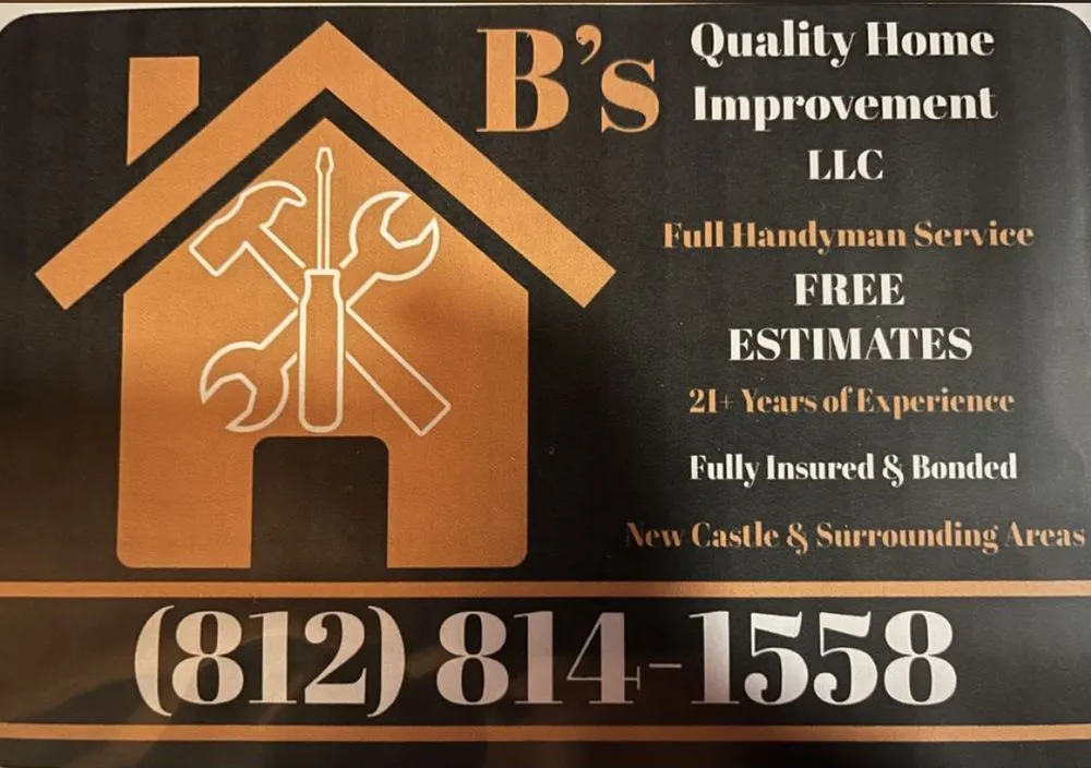 Reliable leak detection in New Castle, IN by B's Quality Home Improvement