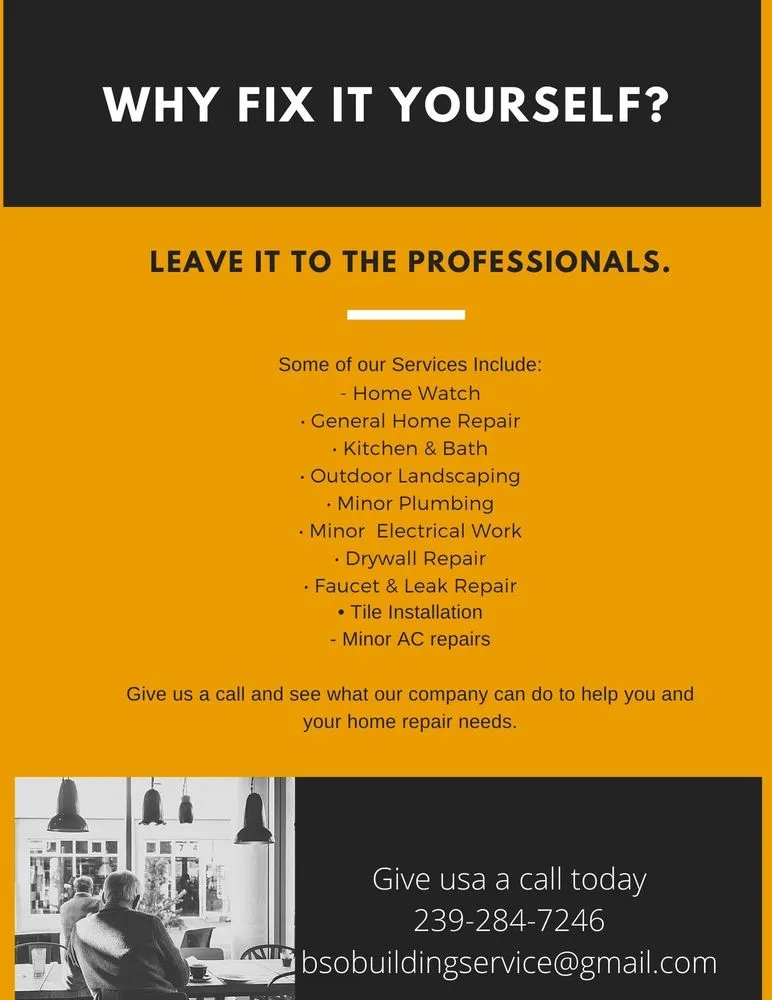 Slide of BSO Building Services