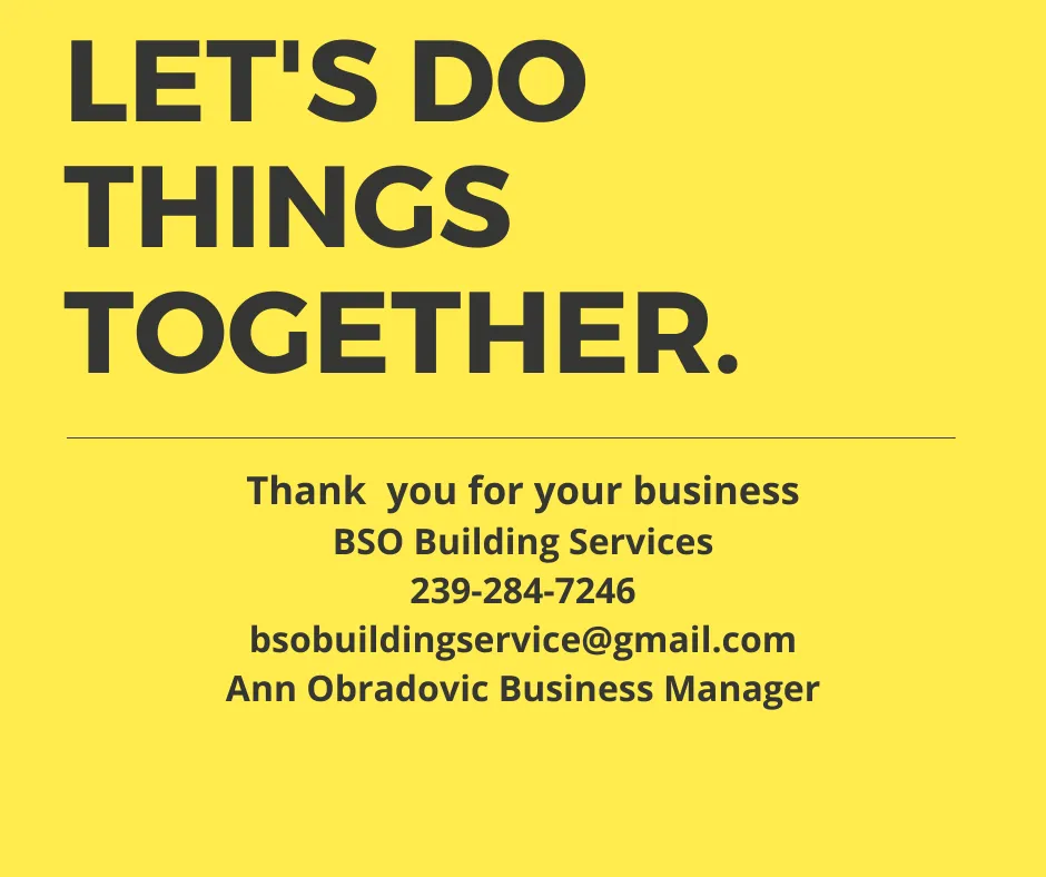Slide of BSO Building Services
