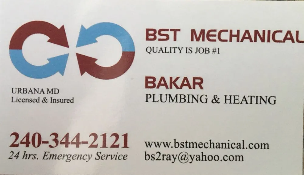 Slide of BST Plumbing & Heating