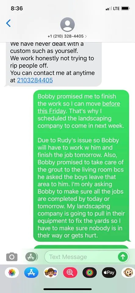 Slide of BTB Home Improvement