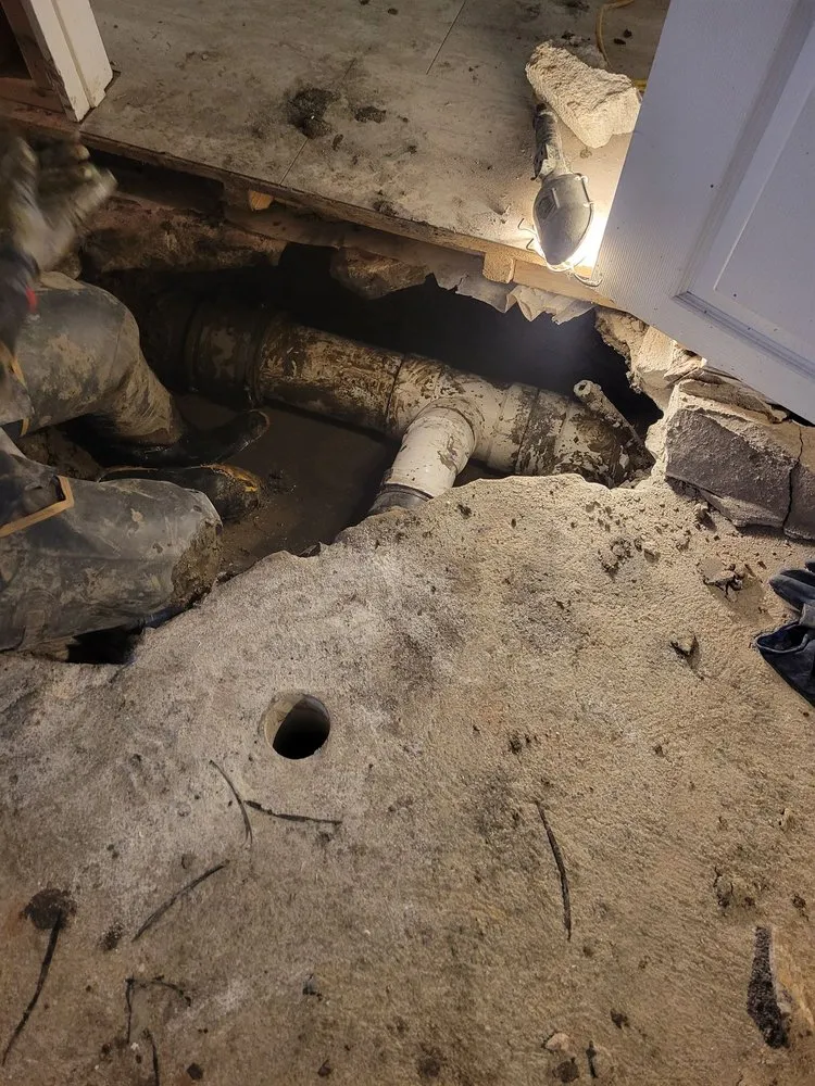 Slide of Bubba, Wayne & Tim Sewer Service