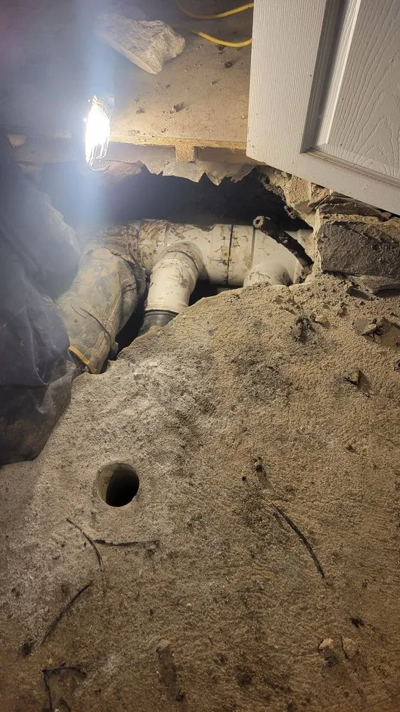 Slide of Bubba, Wayne & Tim Sewer Service