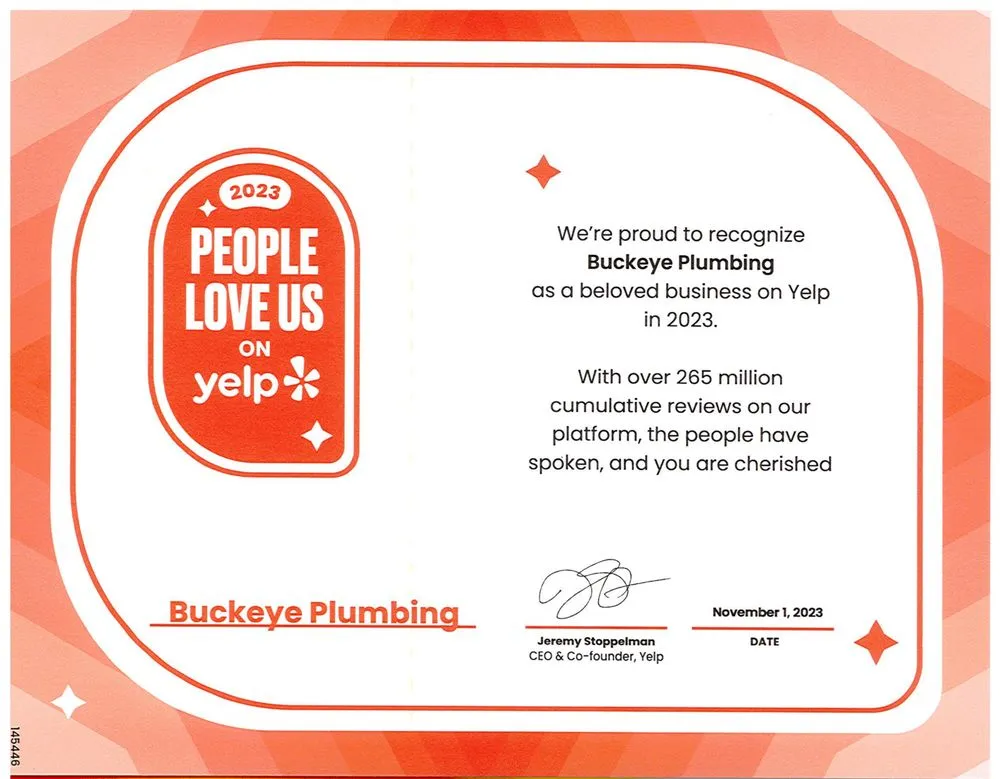 Slide of Buckeye Plumbing
