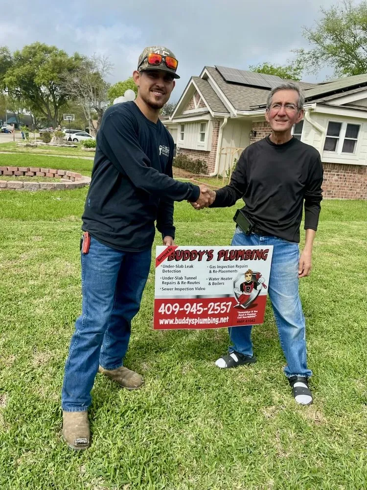 Slide of Buddy's Plumbing