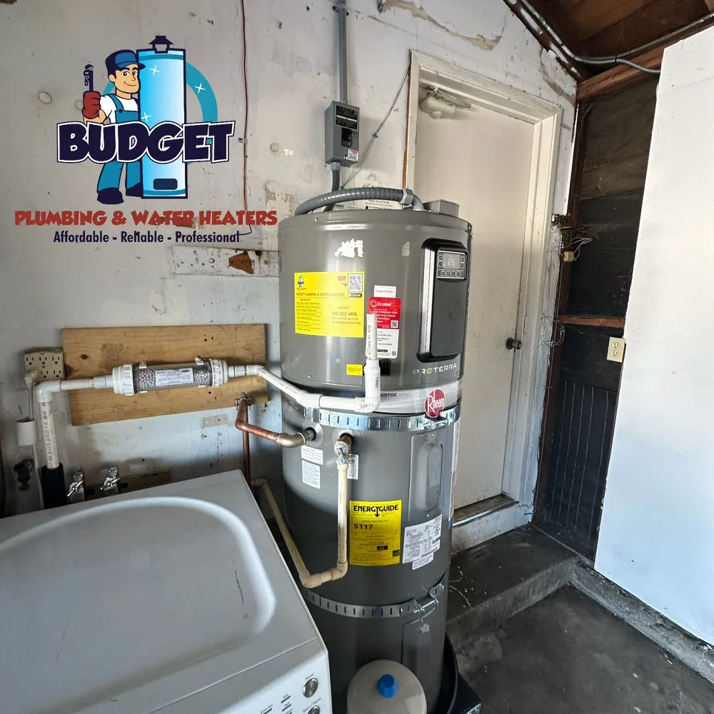 Slide of Budget Plumbing & Water Heaters