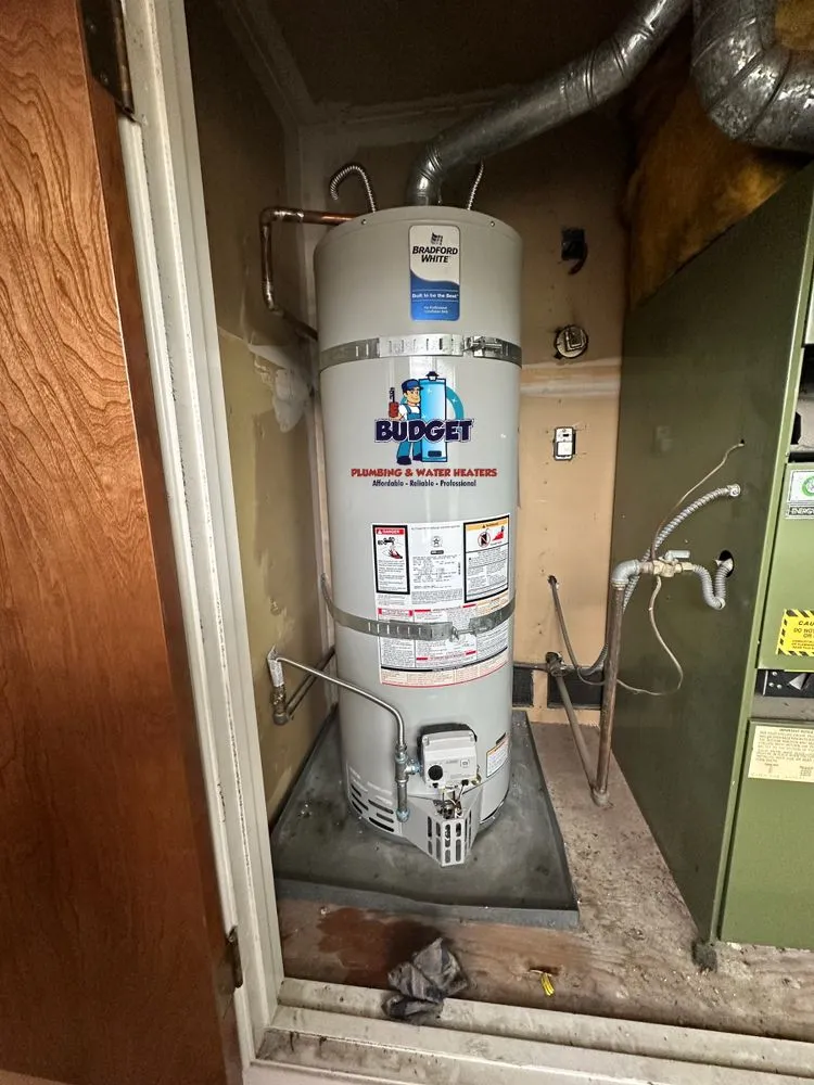 Slide of Budget Plumbing & Water Heaters