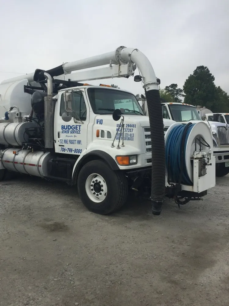 Slide of Budget Sewer Service