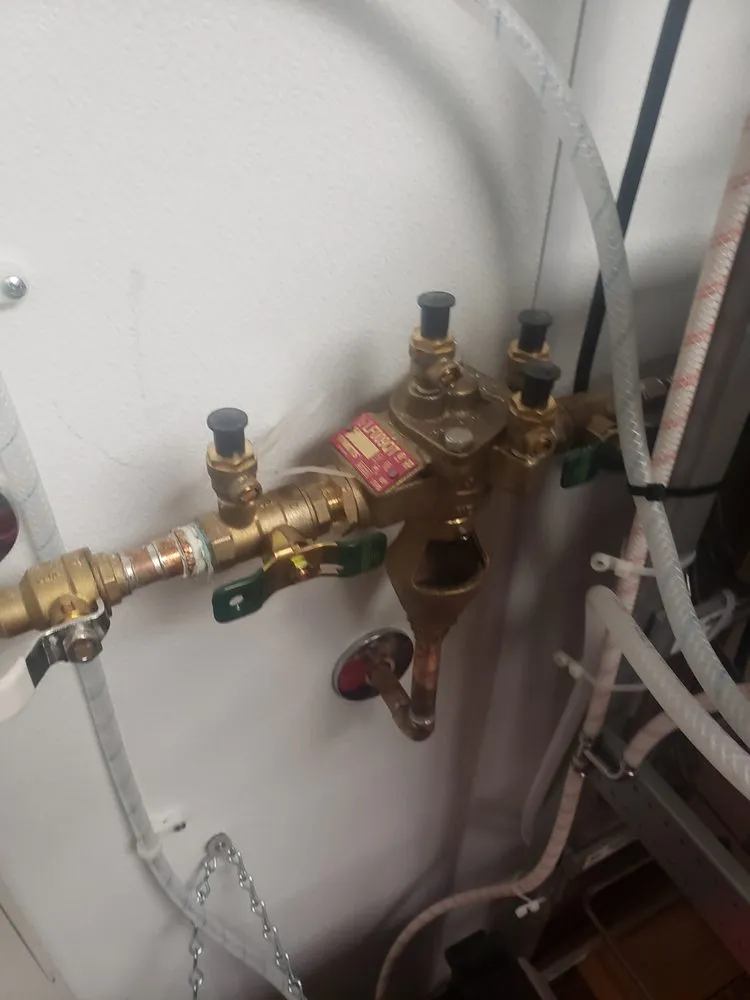 Slide of Bud's Plumbing Septic Backflows