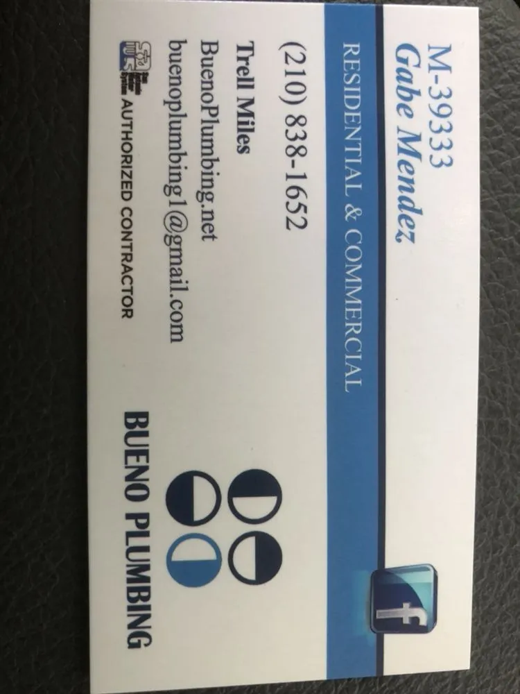 Slide of Bueno Plumbing