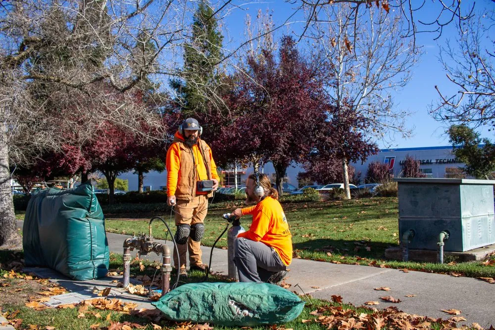 Slide of Bullseye Leak Detection: Central Valley