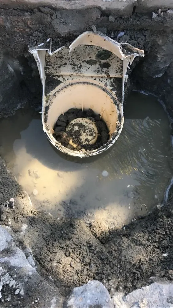 Slide of Bullseye Leak Detection