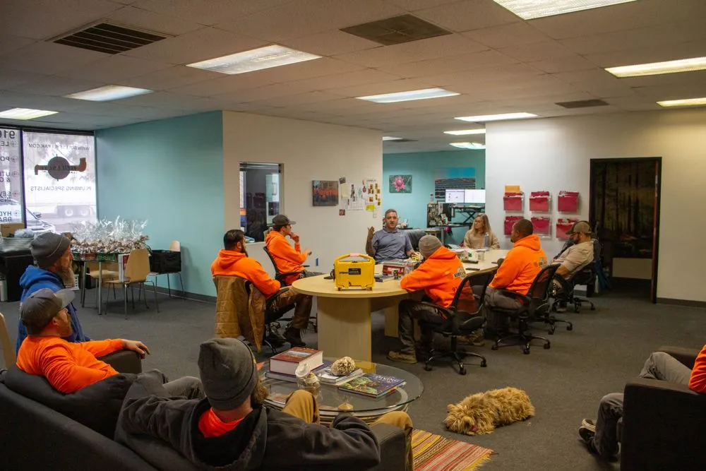 Slide of Bullseye Leak Detection