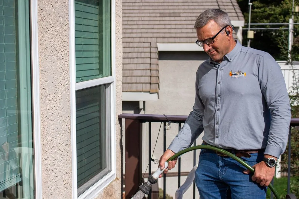 Slide of Bullseye Leak Detection