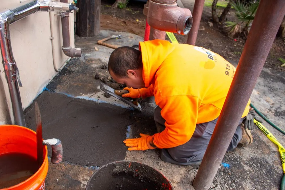 Slide of Bullseye Leak Detection