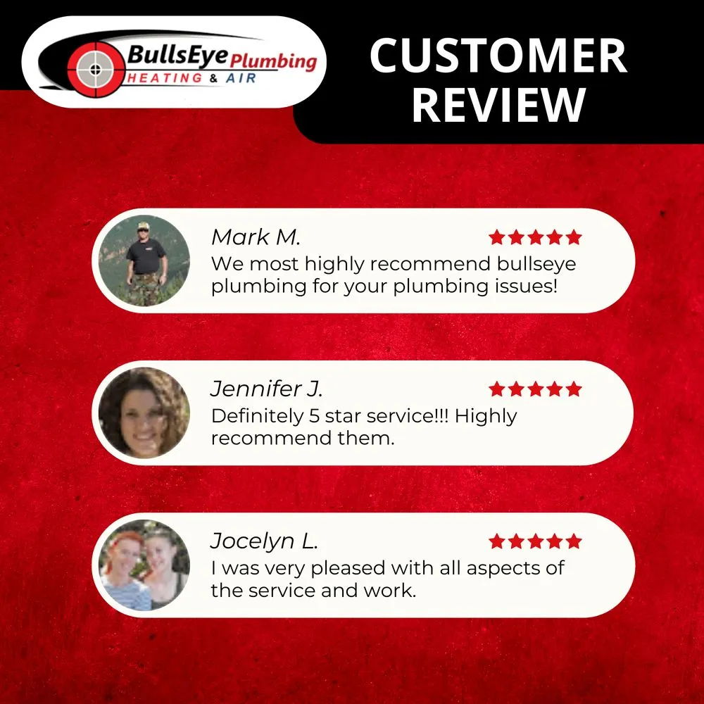 Slide of BullsEye Plumbing Heating & Air