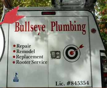 Slide of Bullseye Plumbing