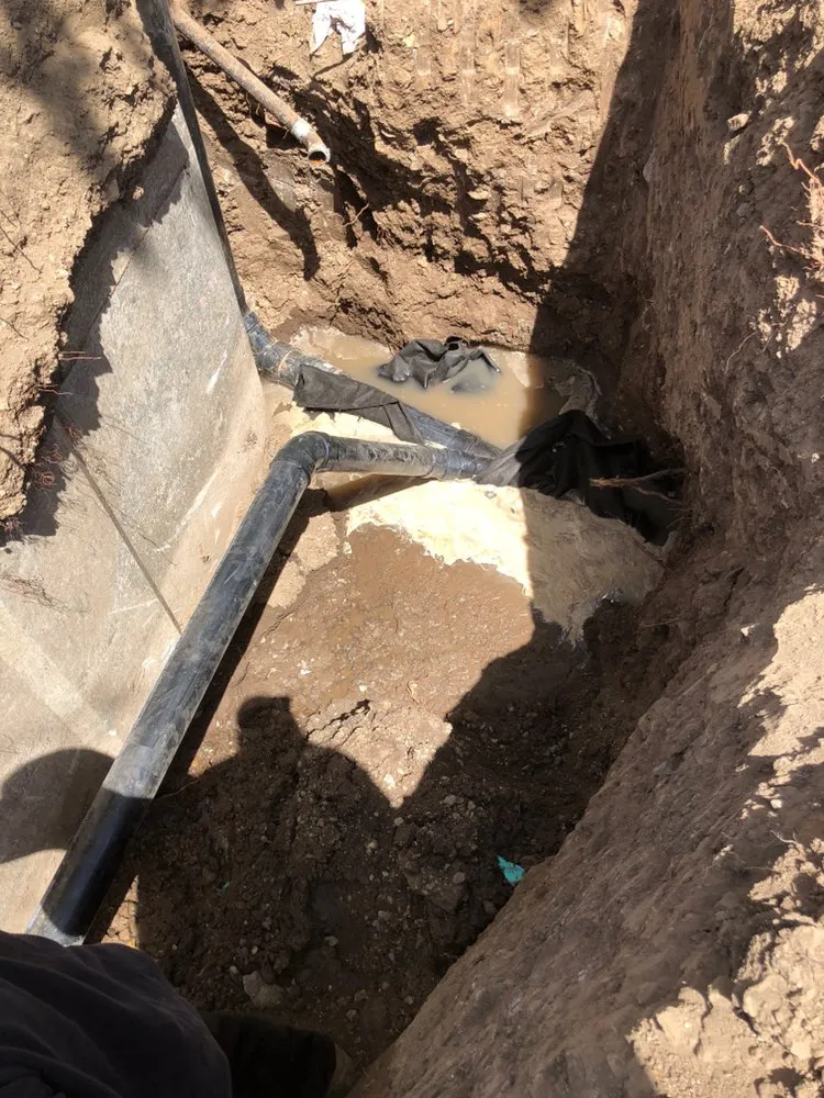 Slide of Bullseye Sewer and Leak