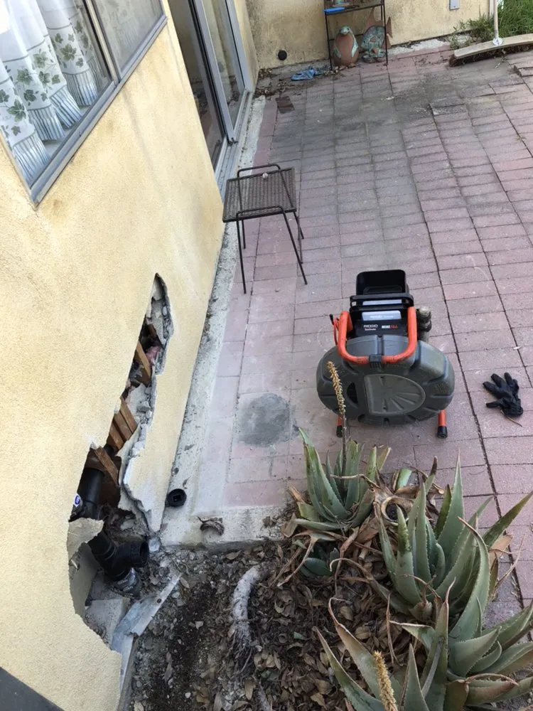 Slide of Bullseye Sewer and Leak