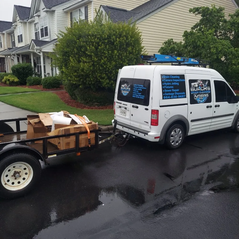 Slide of Burch's Drain Cleaning Services