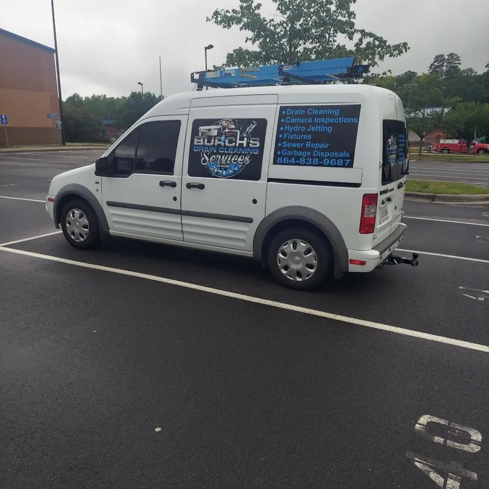 Slide of Burch's Drain Cleaning Services